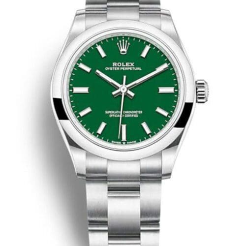Rolex Oyster Perpetual Lady 31mm Green Dial
